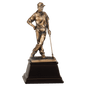 Male Bronze Golf Resin-13"