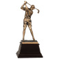 Female Bronze Golf Resin-13 1/4"