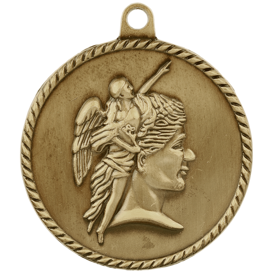 Achievemnt High Relief Medal-Gold