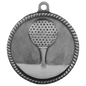 Golf High Relief Medal-Silver