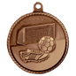 Soccer High Relief Soccer Medal-Bronze