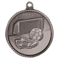 Soccer High Relief Soccer Medal-Silver