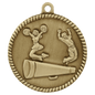 Cheer High Relief Medal-Gold