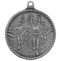 Cross Country High Relief Medal-Silver
