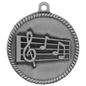 Music High Relief Medal-Silver