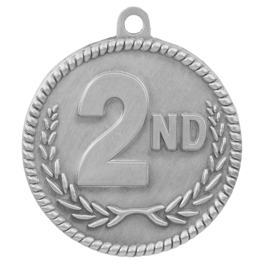 2nd Place High Relief Medal (Silver only)