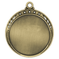 Galaxy 2" Insert Holder Medal-Antique Gold  (Insert Not Included)