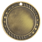 12-Star 2" Insert Holder Medal-Antique Gold (Insert Not Included)