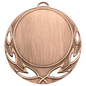 Open Wreath 2" Insert Holder Medal-Antique Bronze   (Insert Not Included)