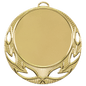 Open Wreath 2" Insert Holder Medal-Bright Gold  (Insert Not Included)