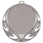 Open Wreath 2" Insert Holder Medal-Antique Silver  (Insert Not Included)