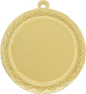 Sun 2" Insert Holder Medal-Bright Gold  (Insert Not Included)