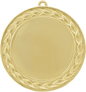 Weave 2" Insert Holder Medal-Bright Gold  (Insert Not Included)