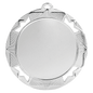 Crown 2" Insert Holder Medal-Bright Silver (Insert Not Included)