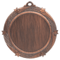 6-Star 2" Insert Holder Medal-Antique Bronze (Insert Not Included)