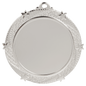 6-Star 2" Insert Holder Medal-Bright Silver(Insert Not Included)