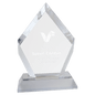 Silver Frosted Base Diamond Impress Acrylic