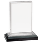 6" Silver Beveled Impress Acrylic with Base