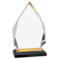 8 3/4" Gold Diamond Impress Acrylic with Base