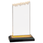 8" Gold Frosted Impress Acrylic with Base