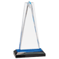 9" Blue Star Impress Acrylic with Base