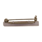 Clear Plastic Top-Opening Pin for Badges