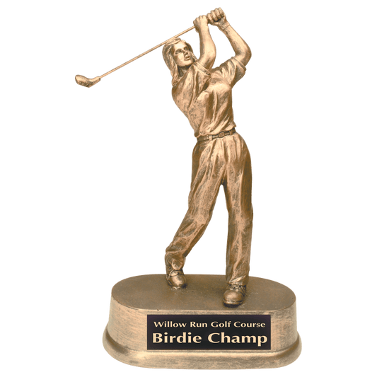Female Golf Resin