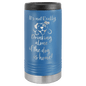 Royal Blue Polar Camel Slim Beverage Holder