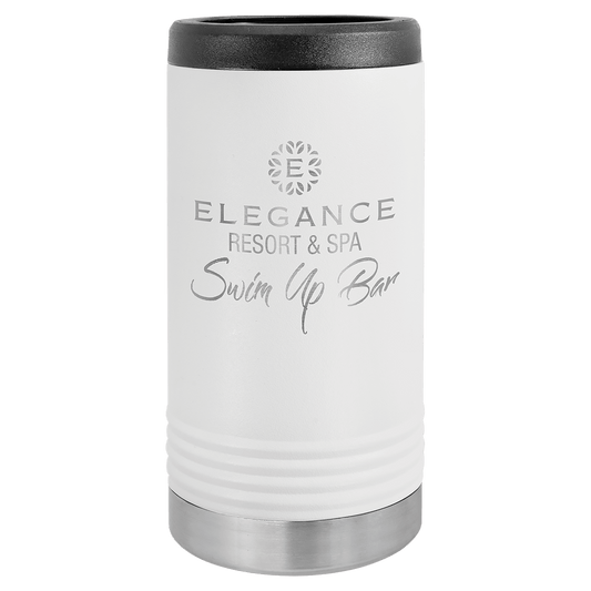 White Polar Camel Slim Beverage Holder