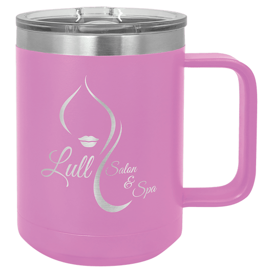 Light Purple 15 oz. Polar Camel Coffee Mug with Slider Lid