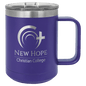 Purple 15 oz. Polar Camel Coffee Mug with Slider Lid