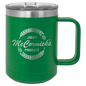 Green 15 oz. Polar Camel Coffee Mug with Slider Lid