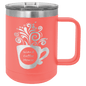 Coral 15 oz. Polar Camel Coffee Mug with Slider Lid