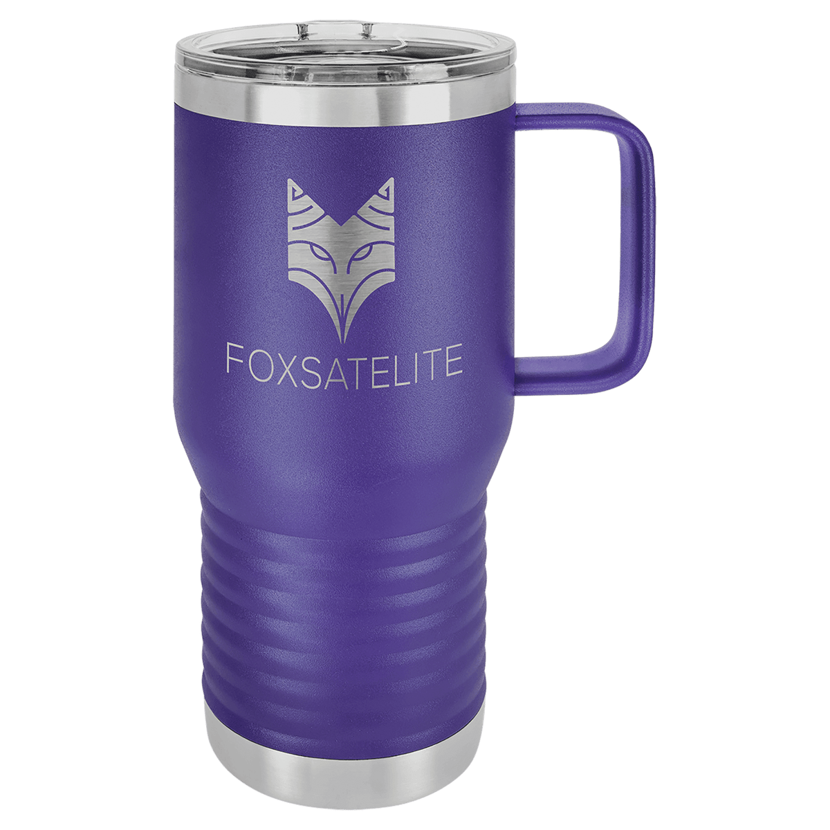 Purple Camel 20 oz. Vacuum Insulated Travel Mug with Slider Lid