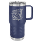 Navy Blue Polar Camel 20 oz. Vacuum Insulated Travel Mug with Slider Lid