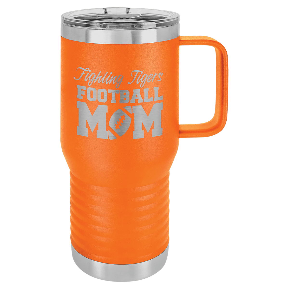 Orange Polar Camel 20 oz. Vacuum Insulated Travel Mug with Slider Lid