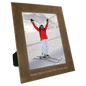 Rustic/Gold 8" x 10" Leatherette Photo Frame