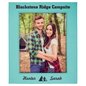 Teal 8" x 10" Leatherette Photo Frame