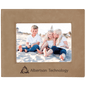 Light Brown 5" x 7" Leatherette Photo Frame