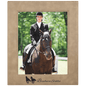 Light Brown 8" x 10" Leatherette Photo Frame
