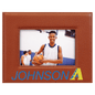 Basketball Leatherette 4x6 Photo Frame