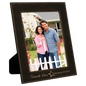 Black/Gold 8" x 10" Leatherette Photo Frame