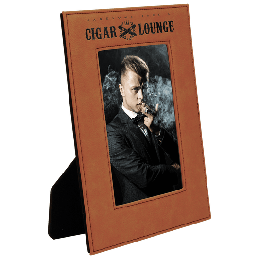 5" x 7" Rawhide Leatherette Photo Frame