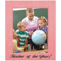 Pink 8" x 10" Leatherette Photo Frame