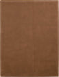 Dark Brown 8" x 10" Laserable Leatherette Plaque