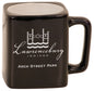 8 oz. Black Square Ceramic Mug