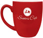 Red 16 oz. Ceramic Bistro Mug