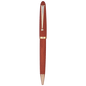 Rosewood Finish Ballpoint Pen with Gold Trim
