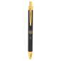Black/Gold Leatherette Pen