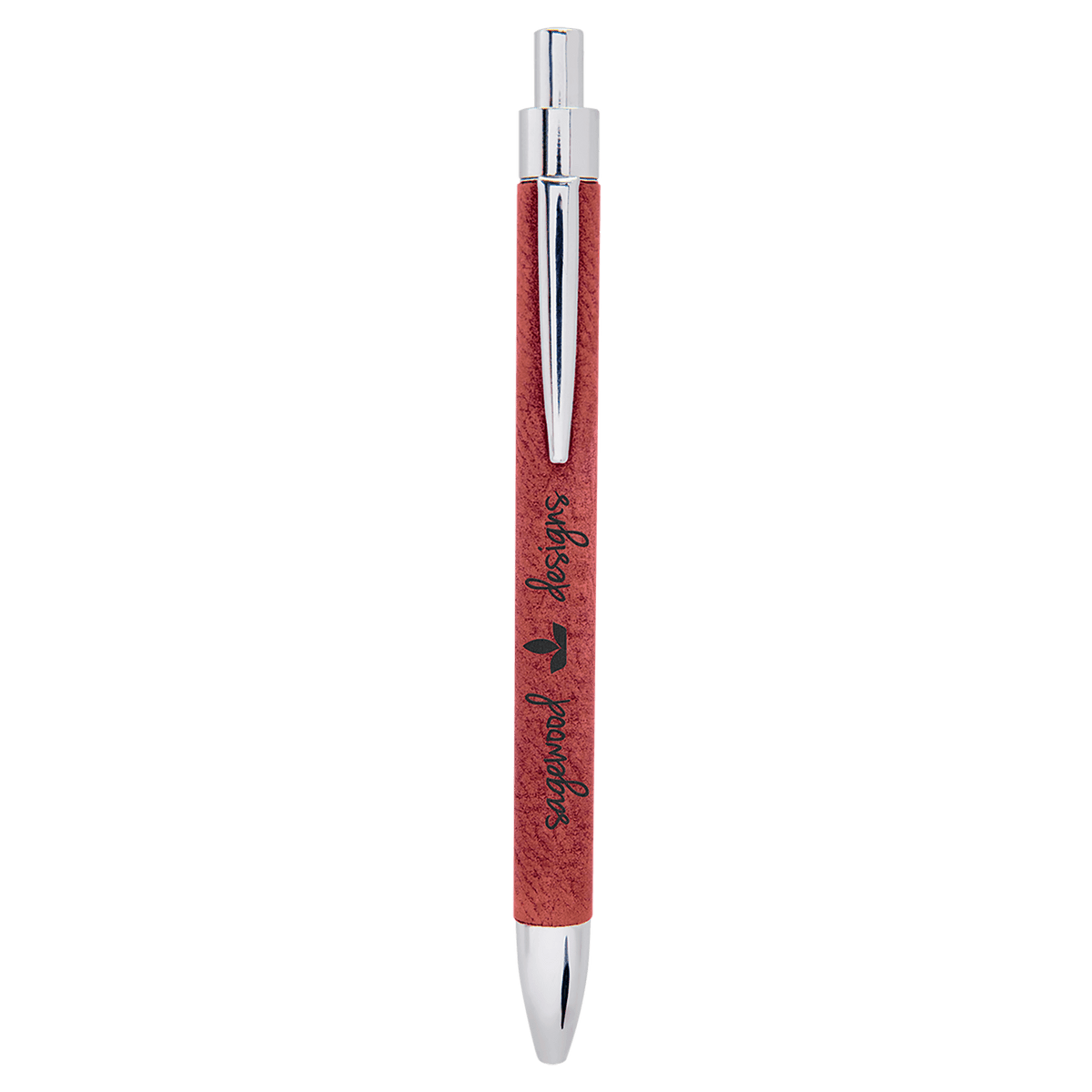 Rose' Leatherette Pen